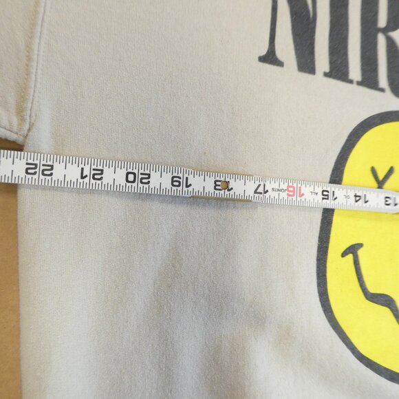 Nirvana Sweatshirt with Collar Cut and No Tag - Picture 5 of 7